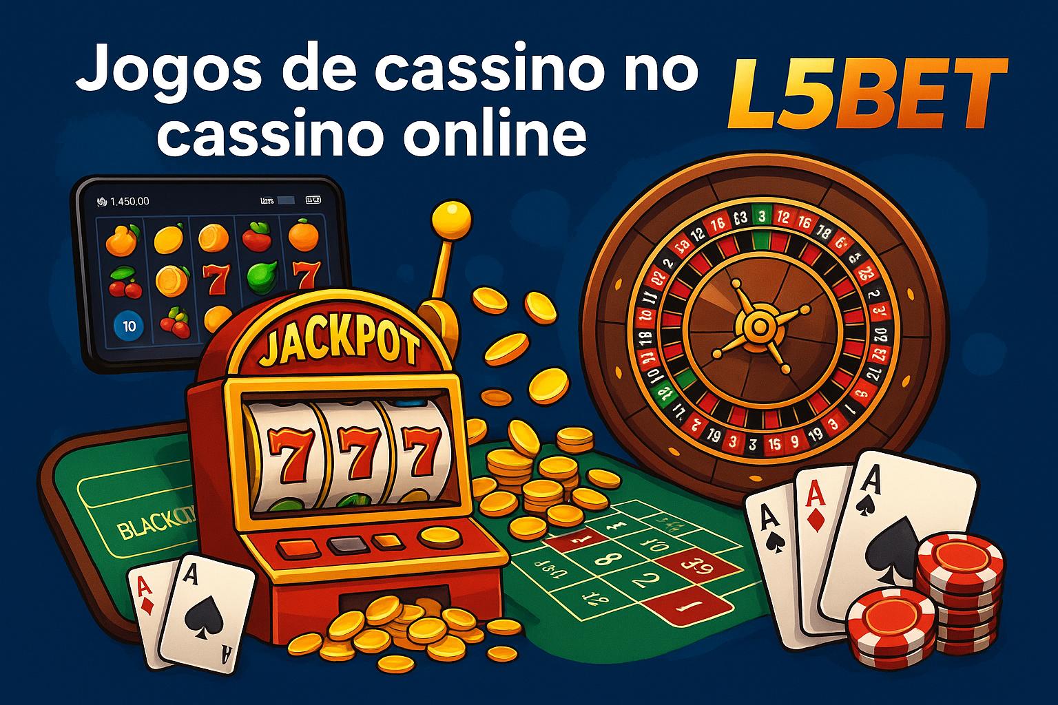 Jogos de cassino online inovadores e emocionantes na L5BET